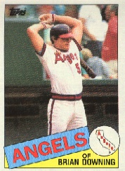 1985 Topps Baseball Cards      374     Brian Downing